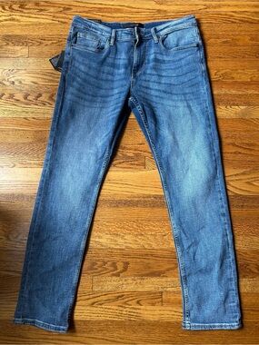 Joe's Jeans Slim Straight Medium Wash Blue